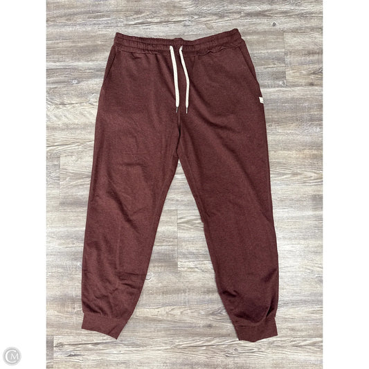 Athletic Pants By Vuori In Red, Size: M