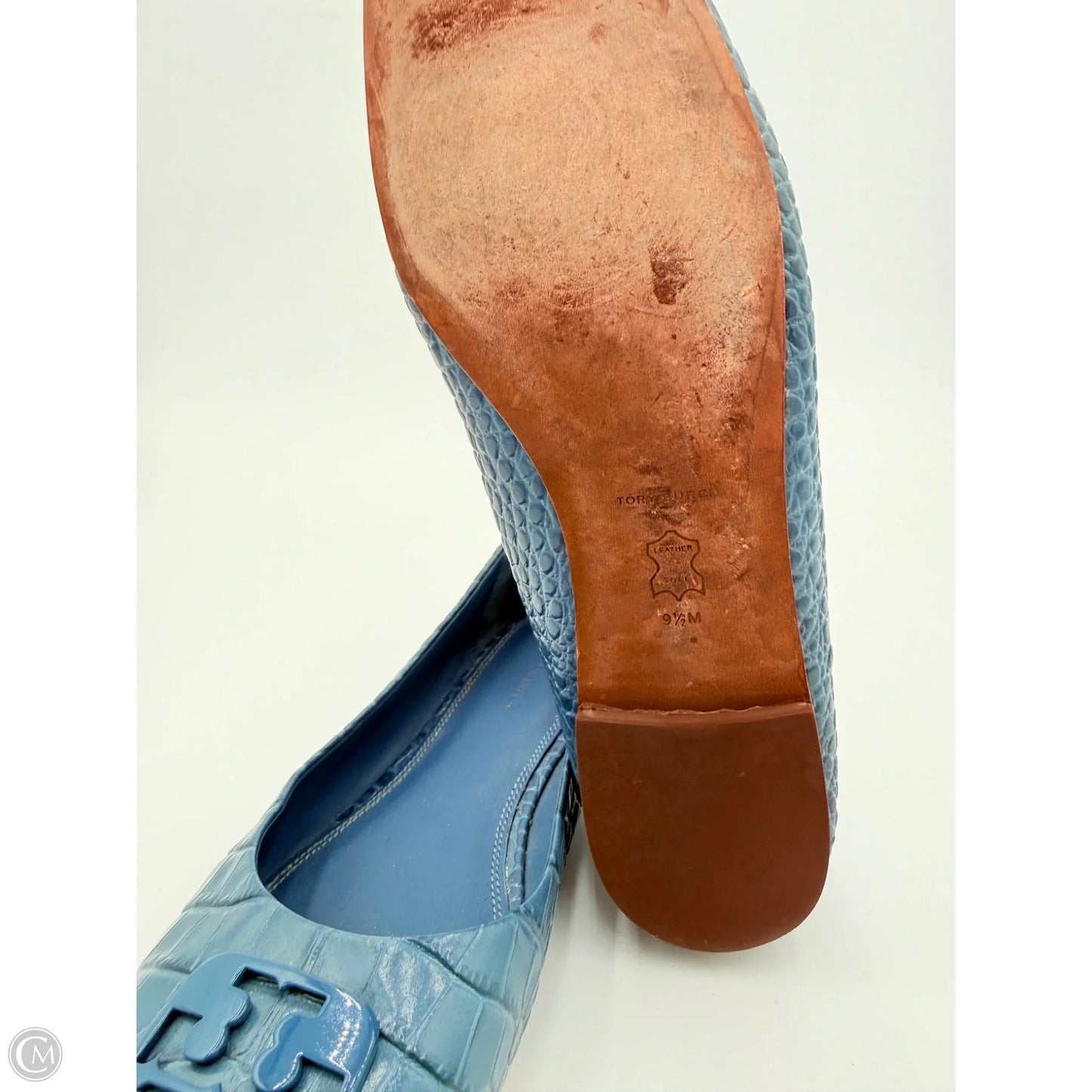Shoes Designer By Tory Burch In Blue, Size: 9.5