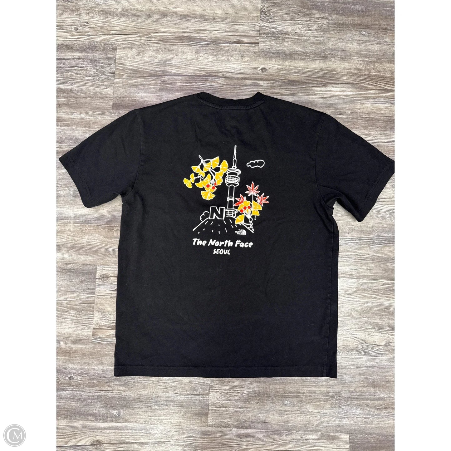 Top Short Sleeve By The North Face In Black, Size: Large