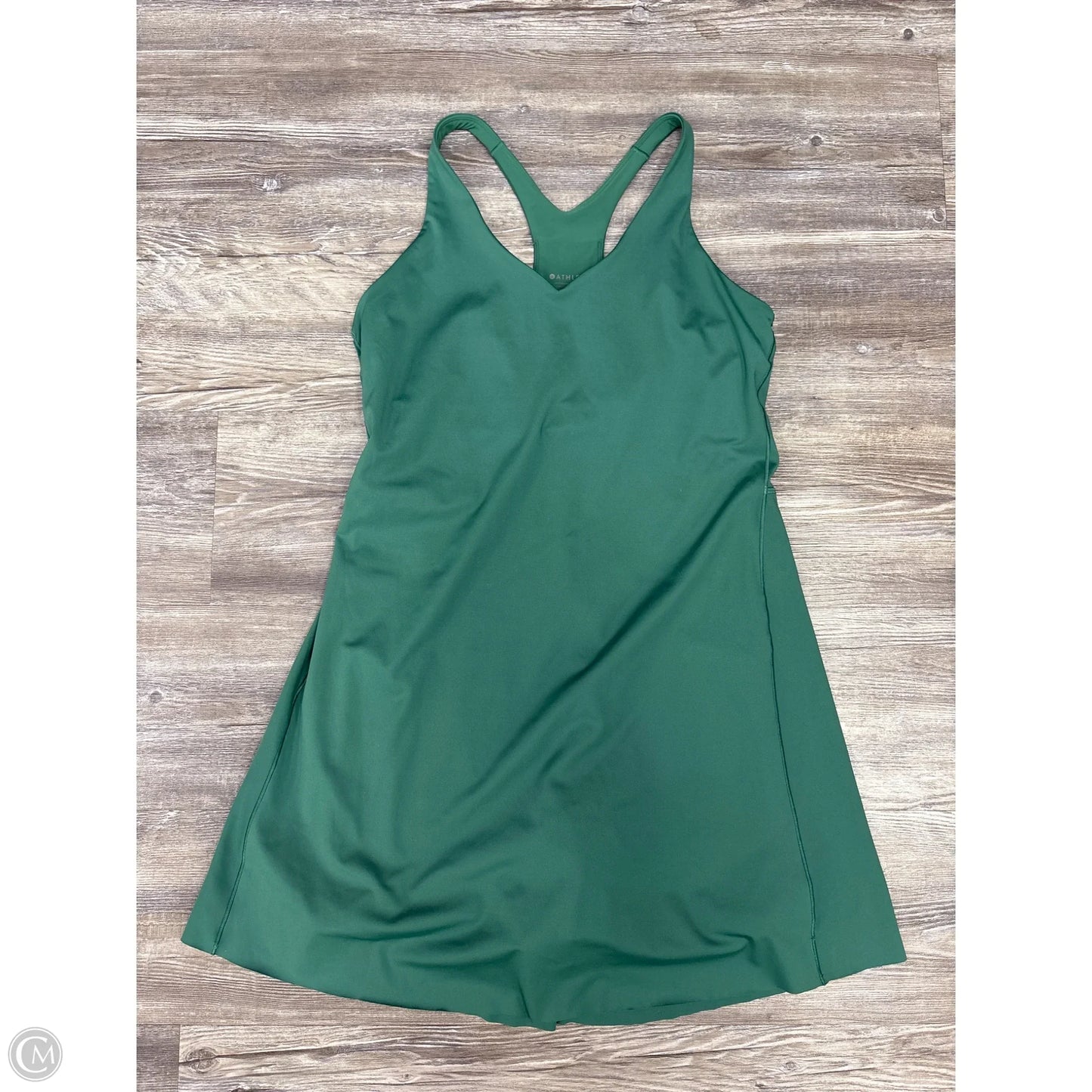 Athletic Dress By Athleta In Green, Size: M