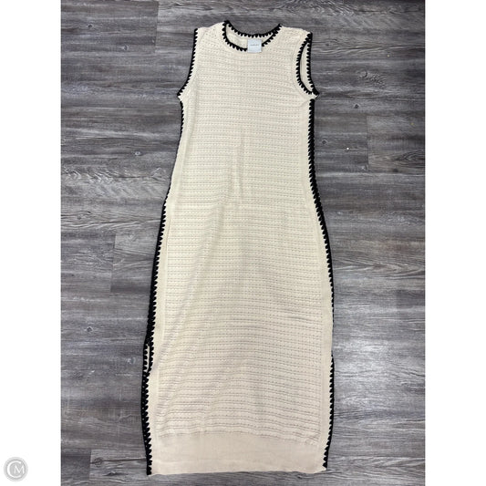 Dress Casual Maxi By Varley In White, Size: S