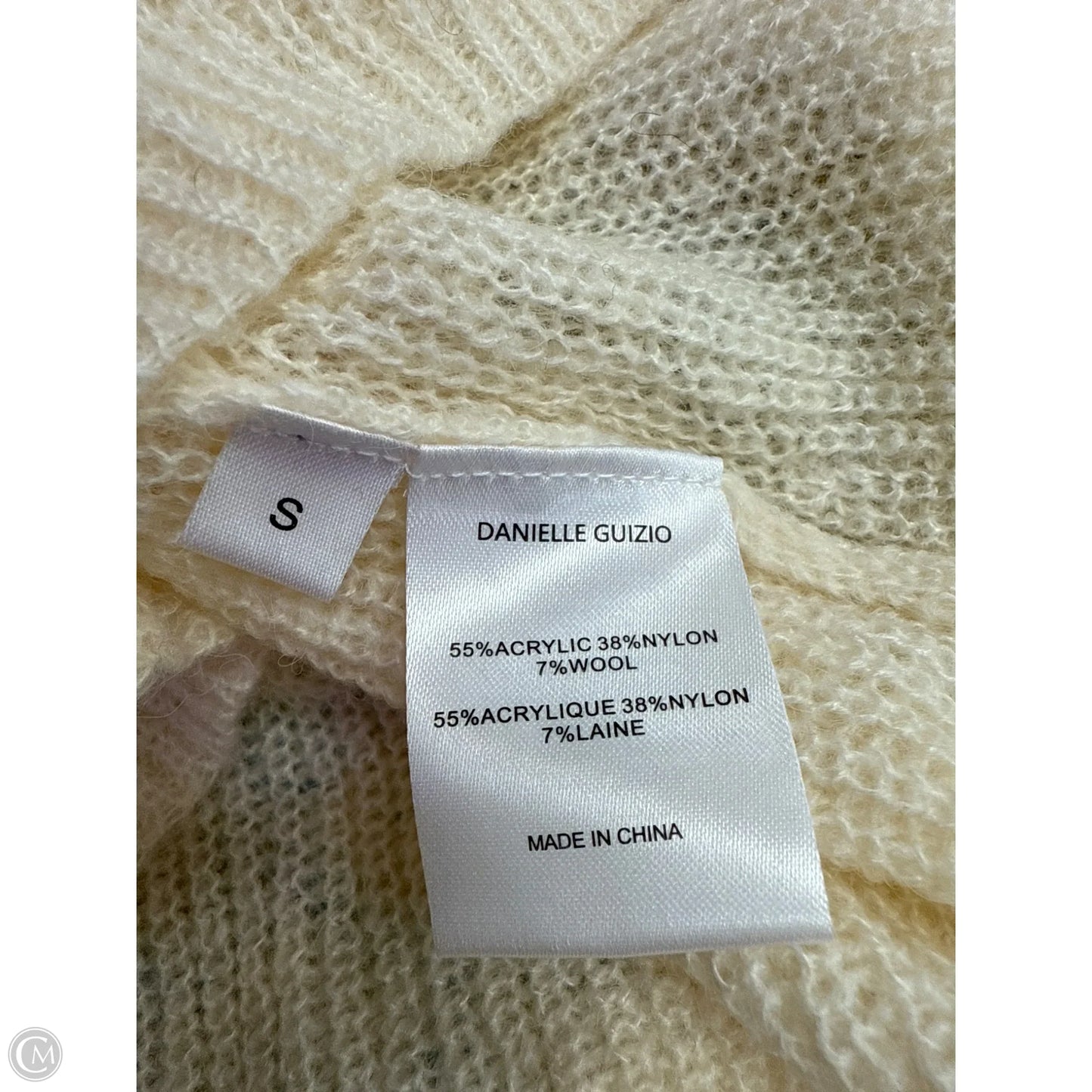 Sweater By Guizio In Cream, Size: S