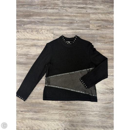 Sweater Luxury Designer By St John Collection In Navy, Size: 4
