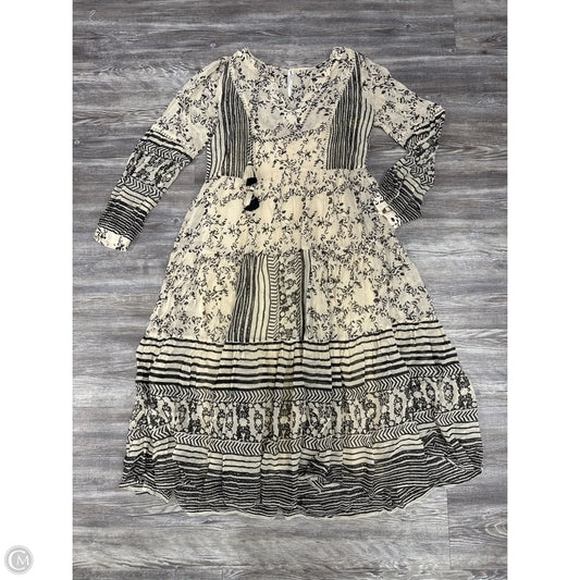 Dress Casual Maxi By Anthropologie In Tan, Size: Xs