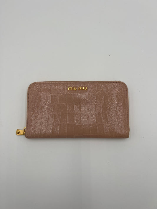 Wallet Designer Miu Miu, Size Large