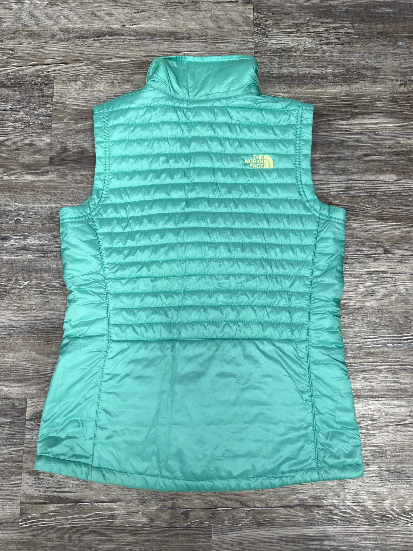 Vest Puffer & Quilted By The North Face In Teal, Size: S