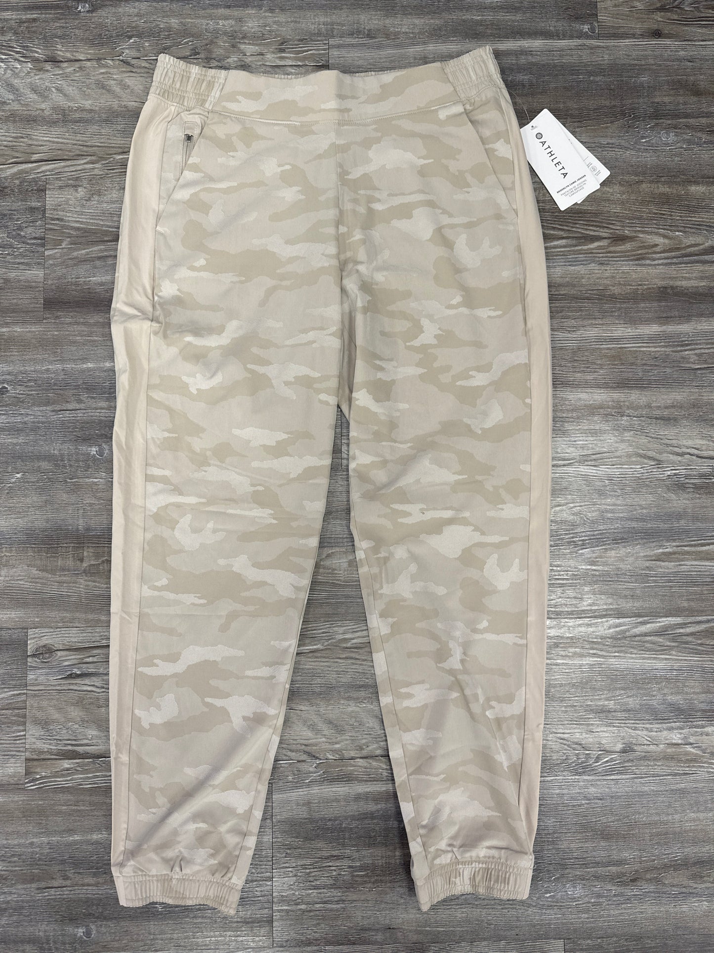 Athletic Pants By Athleta In Camouflage Print, Size: 12