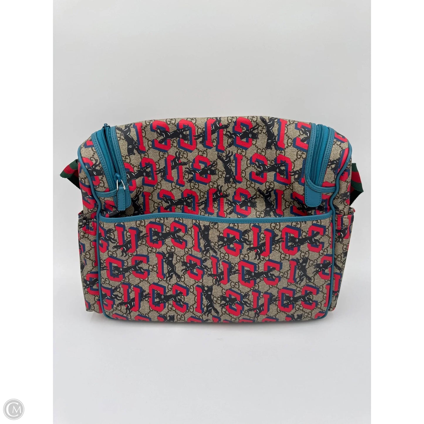 Diaper Bag Luxury Designer By Gucci, Size: Large