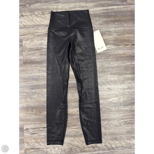 Athletic Leggings By Lululemon In Black, Size: 2