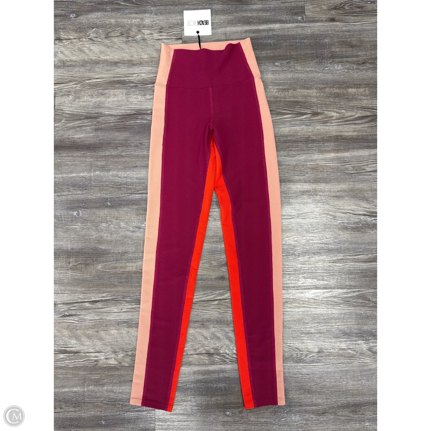 Athletic Leggings By Beach Riot In Pink, Size: Xs