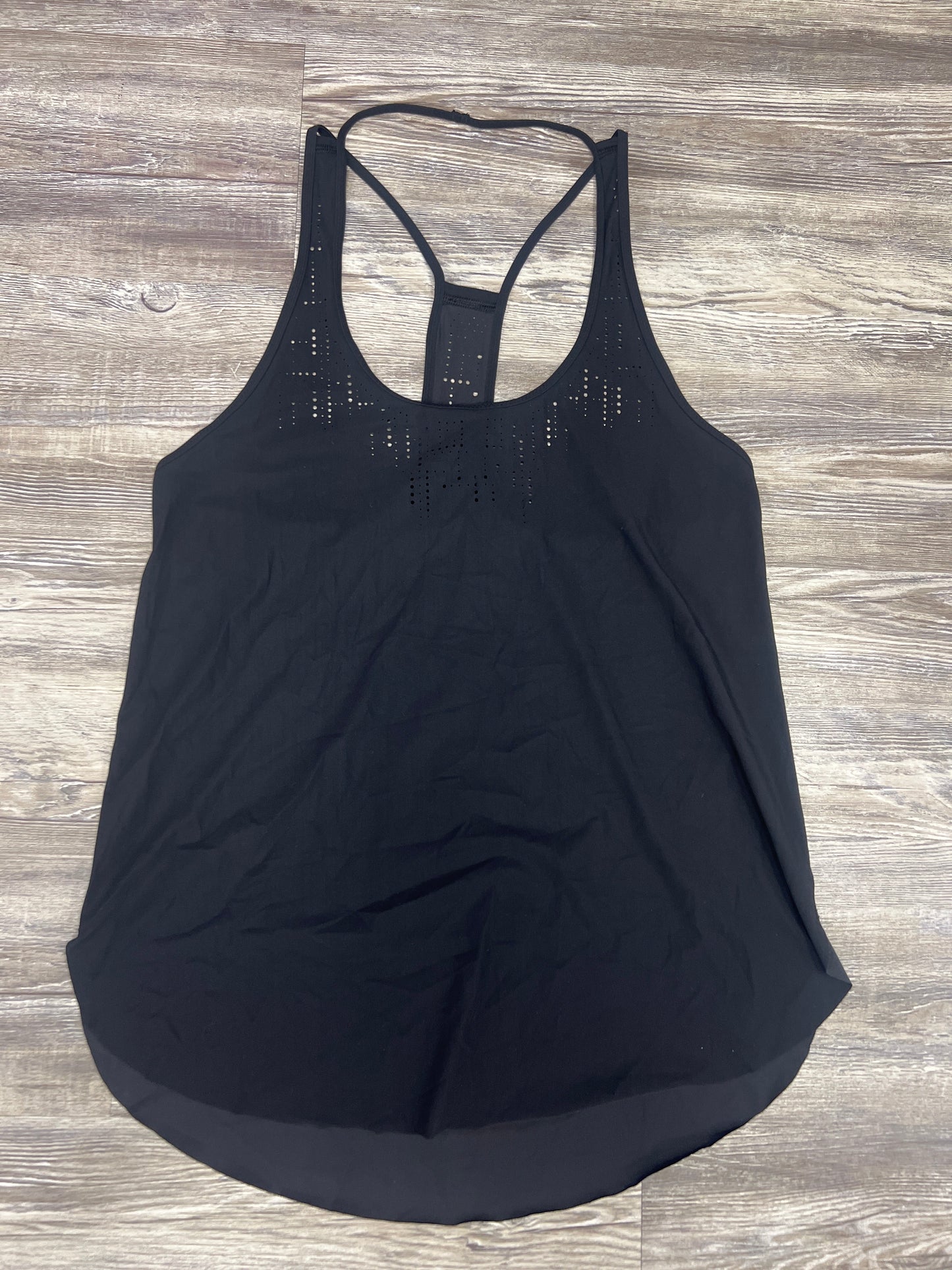 Black Athletic Tank Top Lululemon, Size M