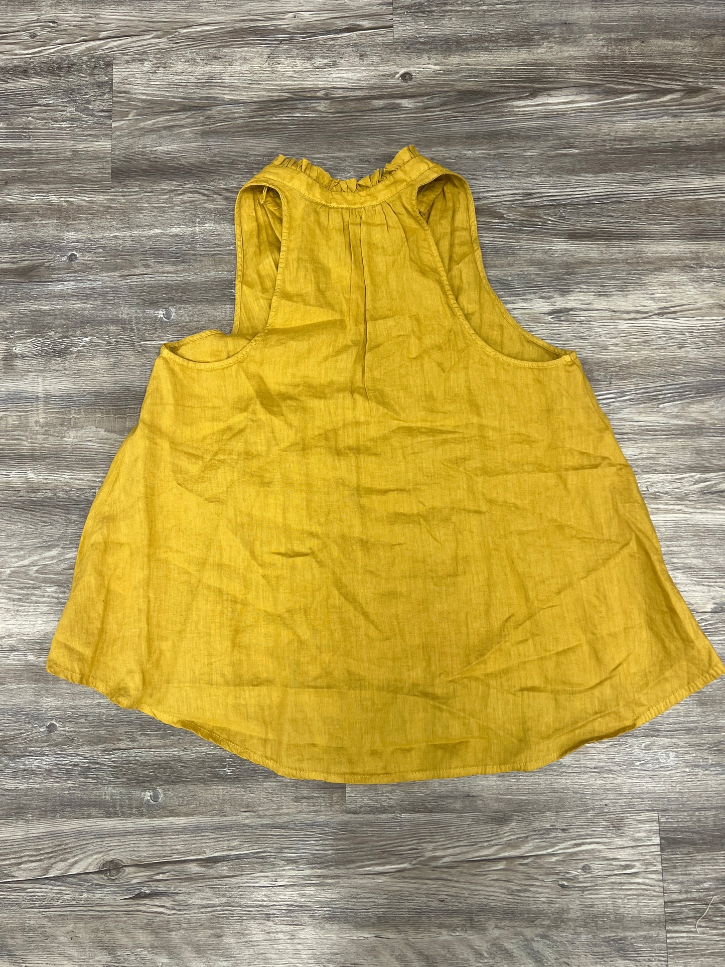 Top Sleeveless By Pilcro In Yellow, Size: M