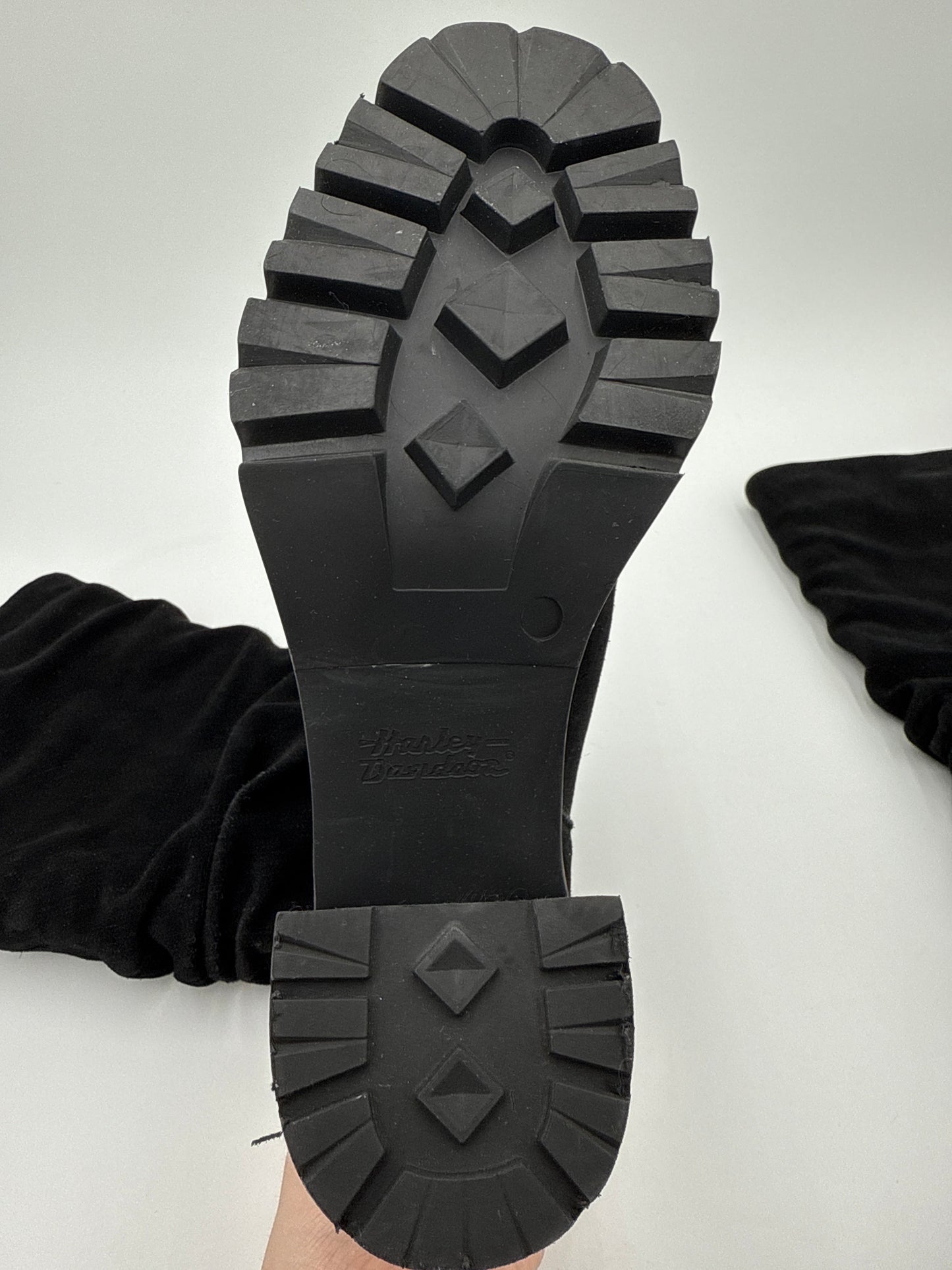 Boots Knee Heels By Harley Davidson In Black, Size: 9.5