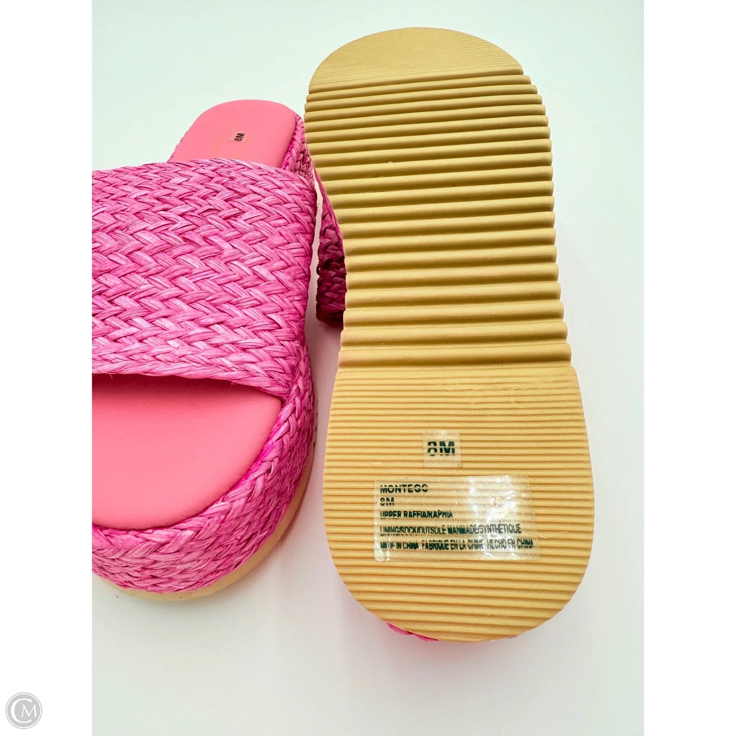 Sandals Heels Platform By Matisse In Pink, Size: 8