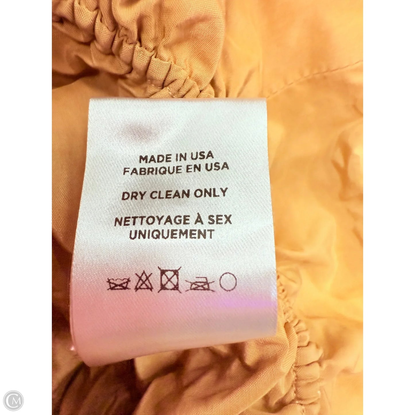 Top Sleeveless Designer By Loeffler Randall In Tan, Size: M