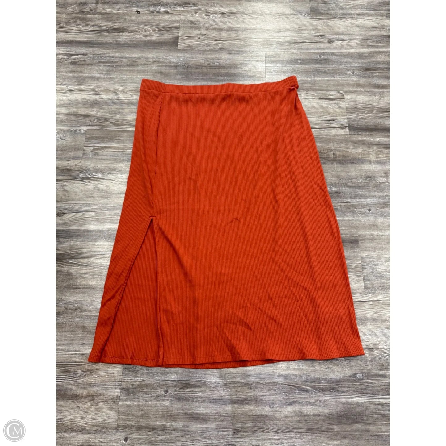 Skirt Maxi By Old Navy In Orange, Size: 3x