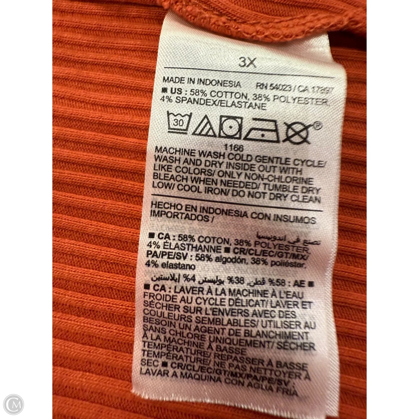 Skirt Maxi By Old Navy In Orange, Size: 3x