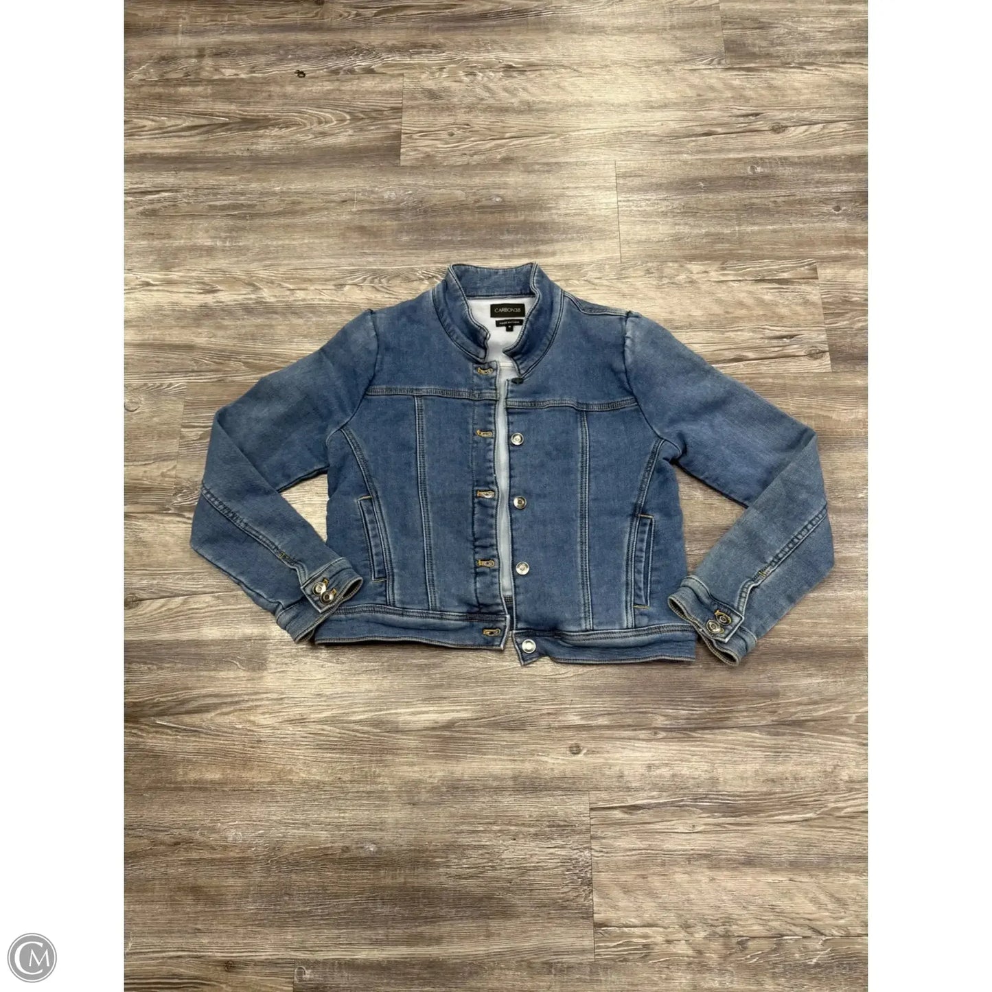 Jacket Denim By Cmc In Blue Denim, Size: M