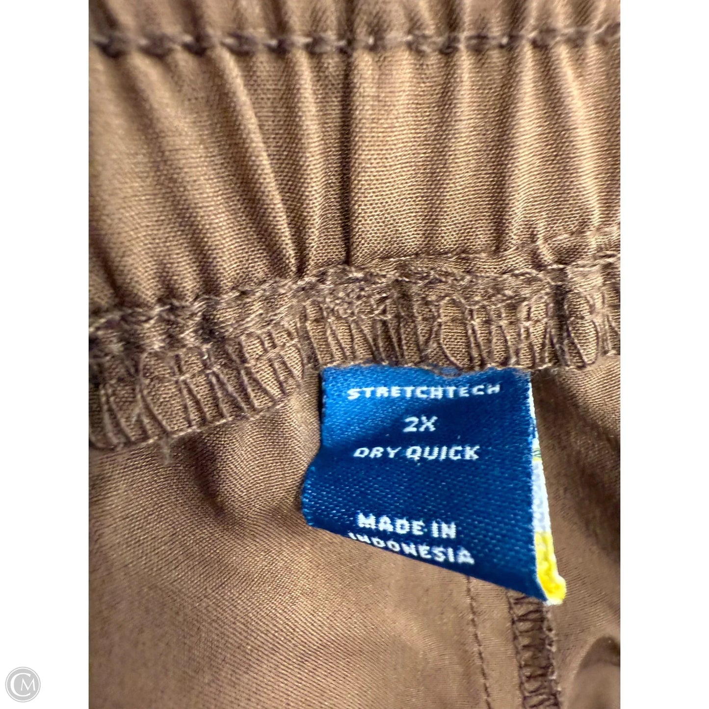 Athletic Pants By Gapfit In Brown, Size: 2x
