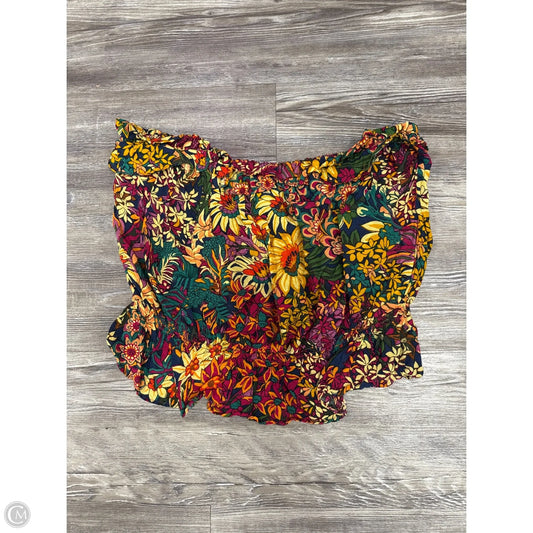 Top Sleeveless By Maeve In Floral Print, Size: L