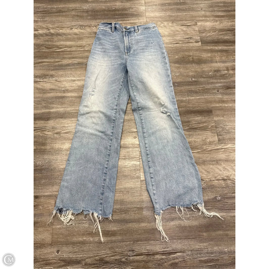 Jeans Designer By Alice + Olivia In Blue Denim, Size: 0
