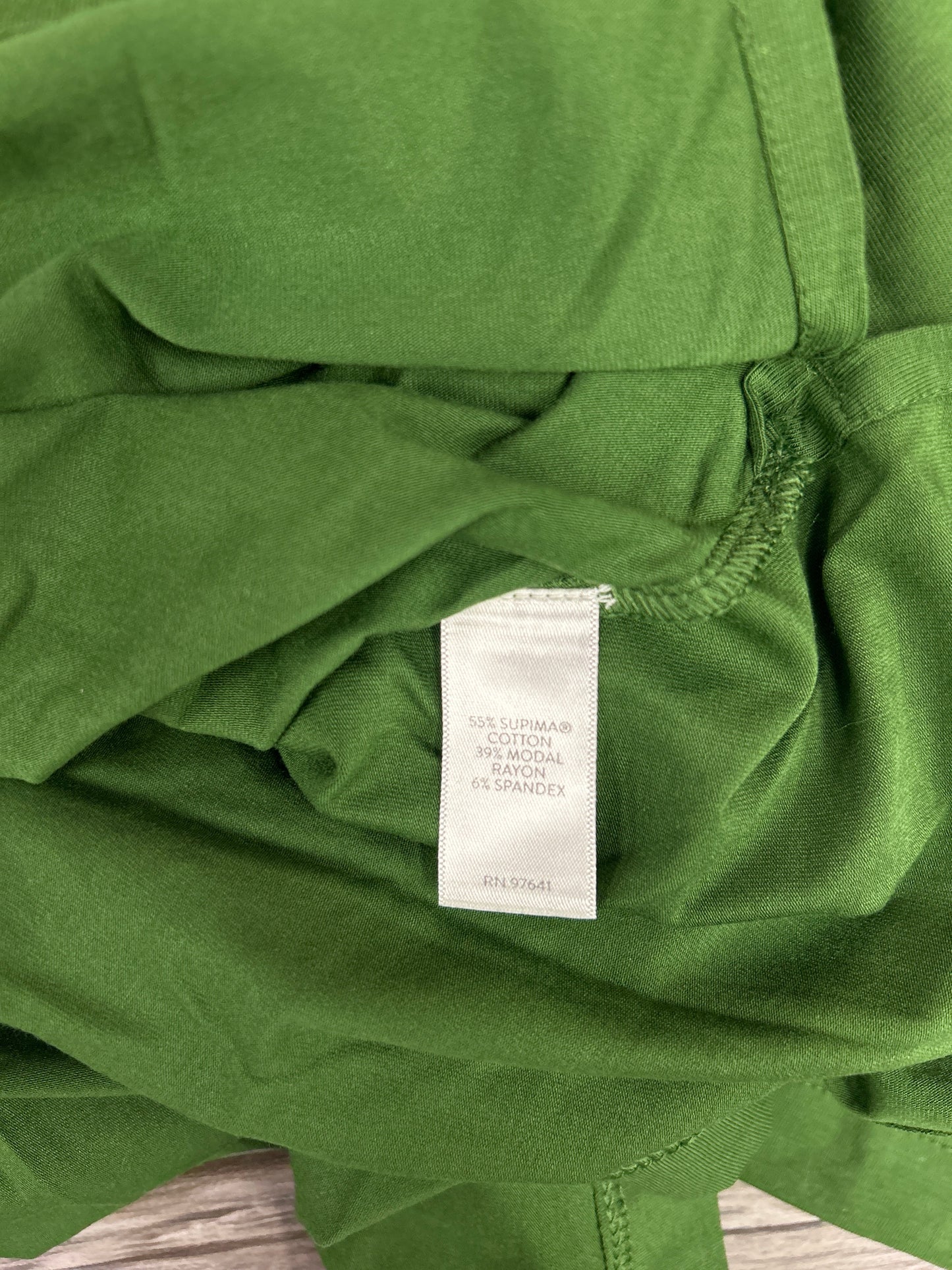 Top Short Sleeve Basic By J. Jill In Green, Size: 2x