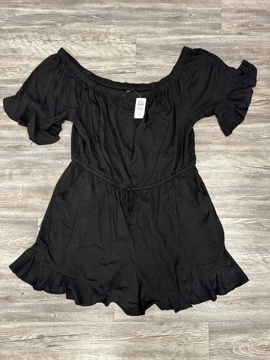 Romper By Torrid In Black, Size: 2x