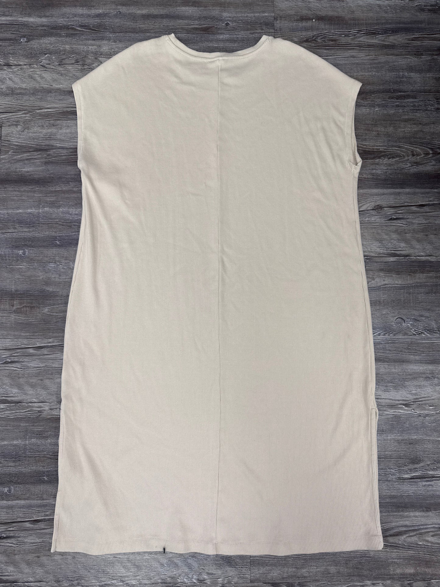 Dress Casual Maxi By Old Navy In Beige, Size: 4x