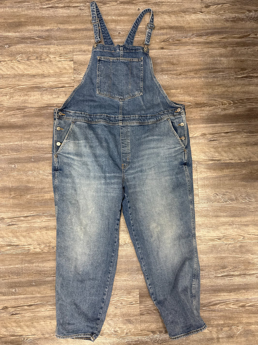 Overalls By Old Navy In Blue Denim, Size: 3x