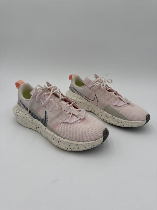 Shoes Athletic By Nike In Grey & Pink, Size: 9