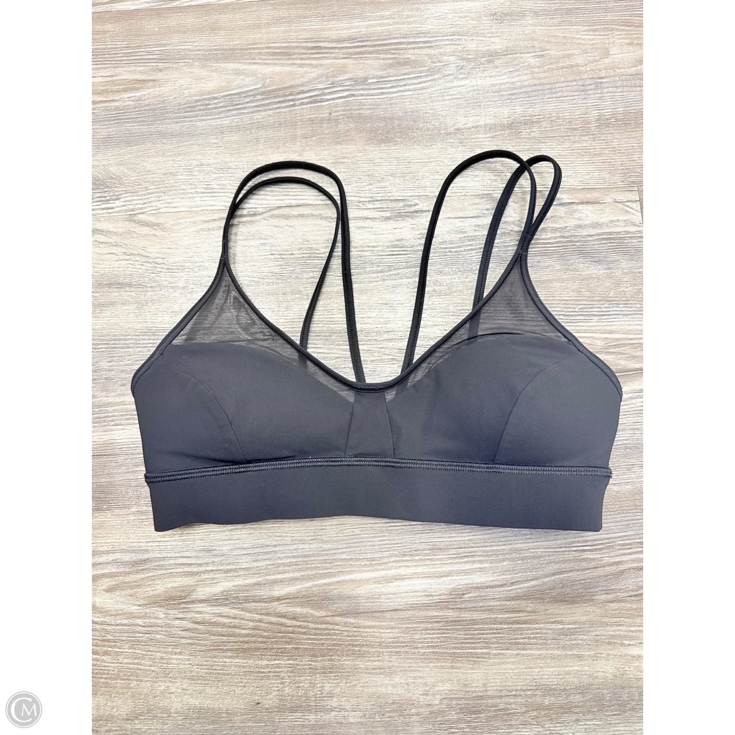 Athletic Bra By Lululemon In Black, Size: 4