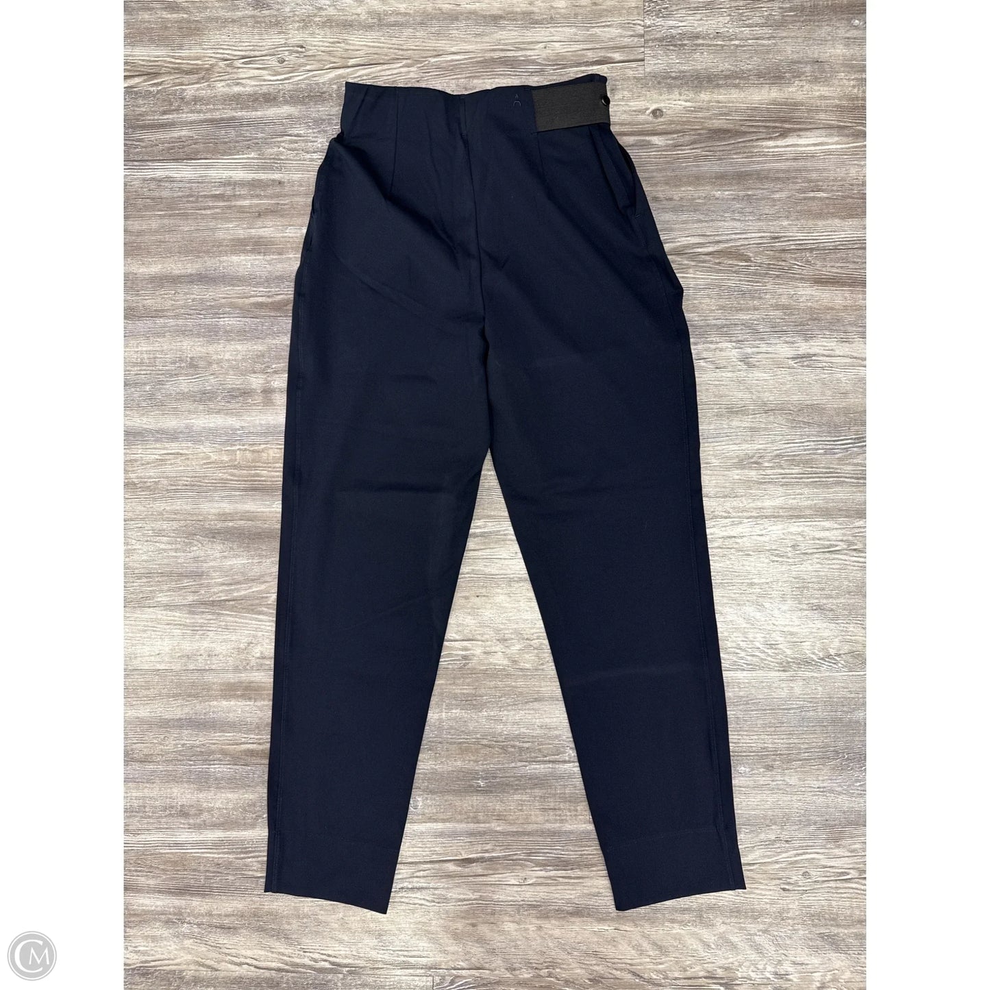 Pants Cropped By A Day In Navy, Size: S