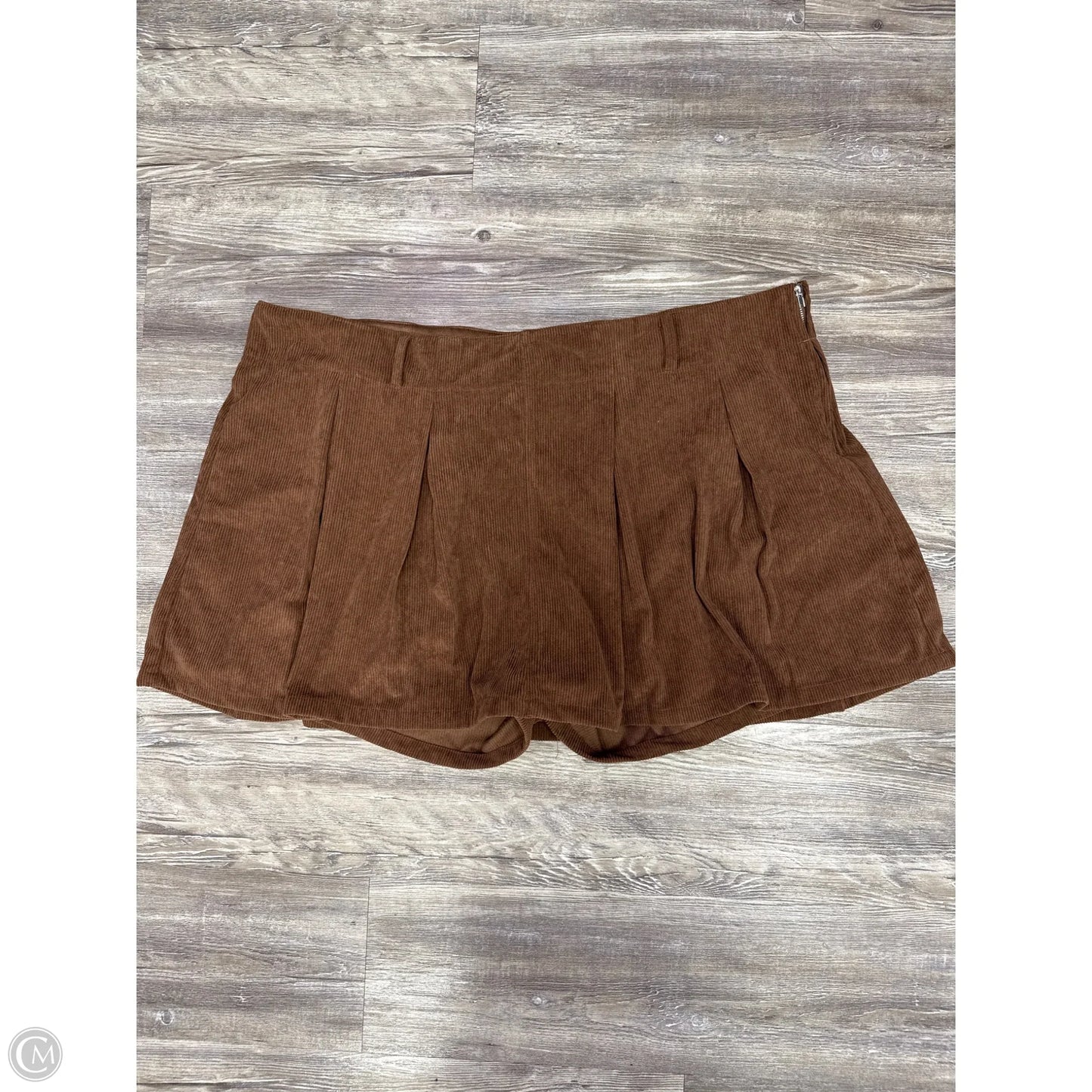 Skirt Mini & Short By Arula In Brown, Size: 3x