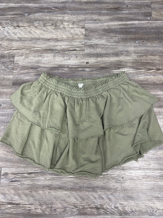 Skirt Mini & Short By Aerie In Green, Size: Xxl