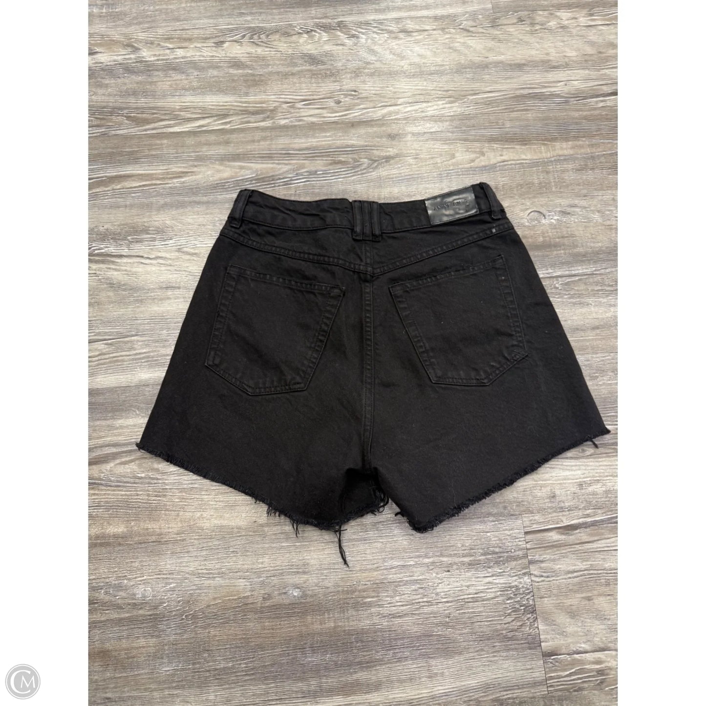 Shorts By Anine Bing In Black Denim, Size: M