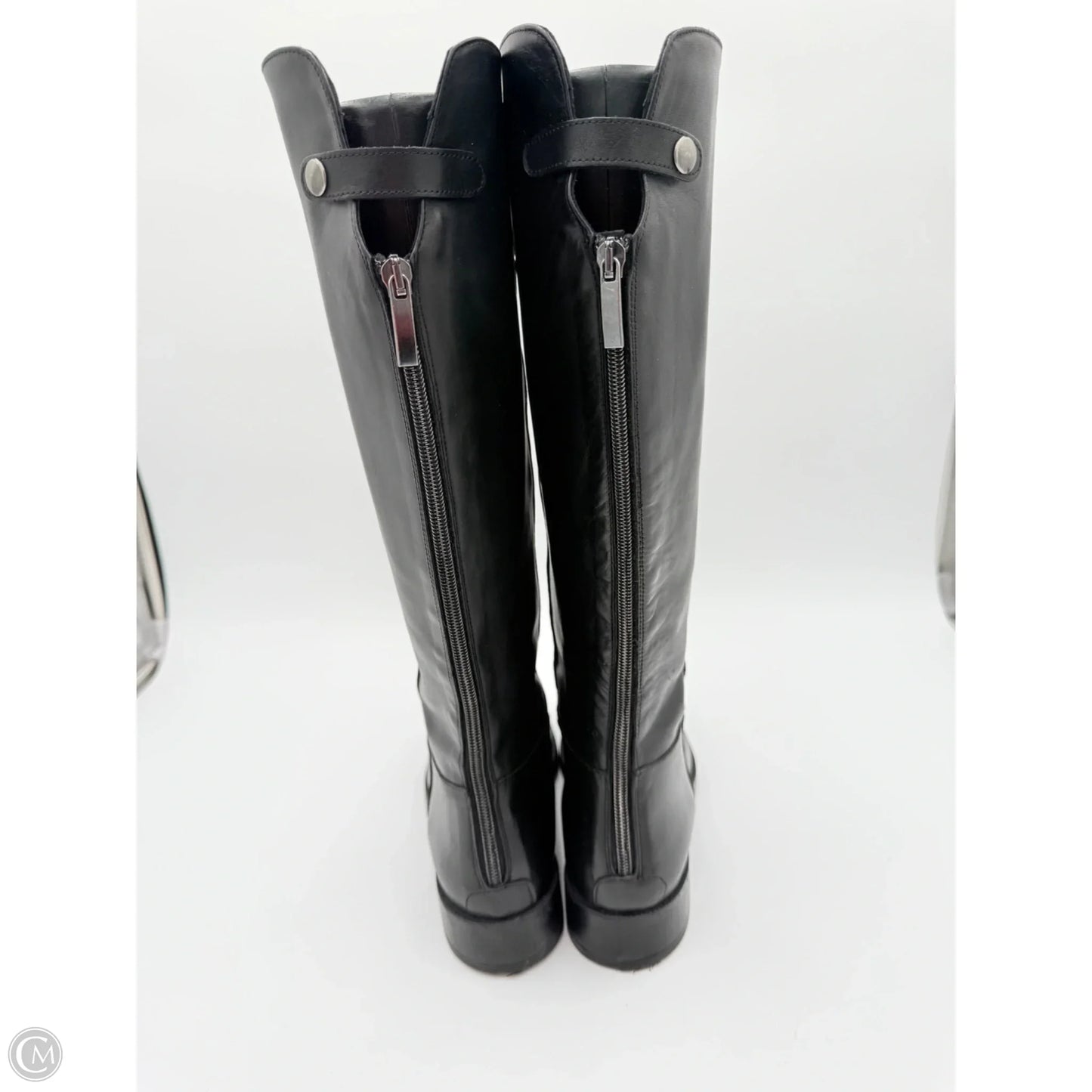 Boots Knee Flats By Emanuel Ungaro In Black, Size: 10