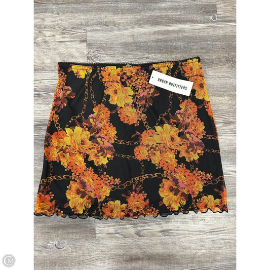 Skirt Mini & Short By Urban Outfitters In Floral Print, Size: M