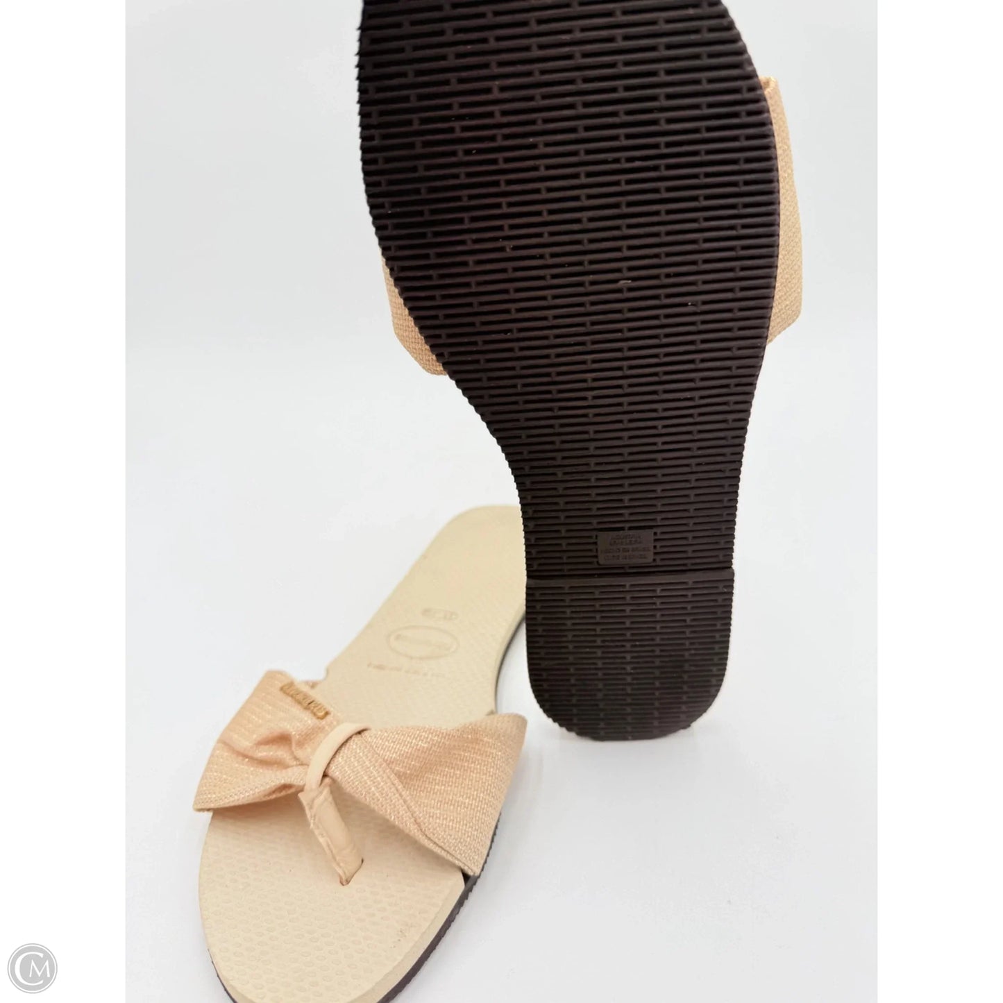 Sandals Flats By Havaianas In Tan, Size: 9