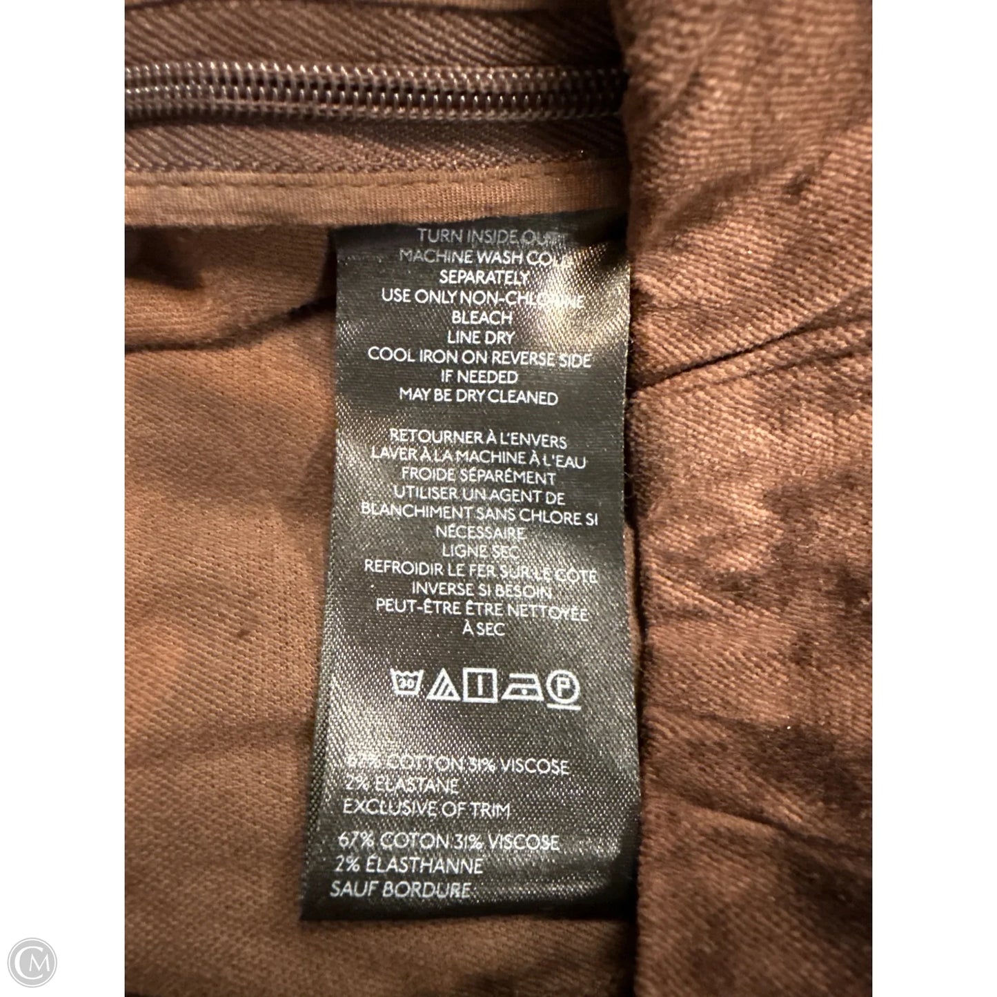 Pants Dress By Maeve In Brown, Size: M