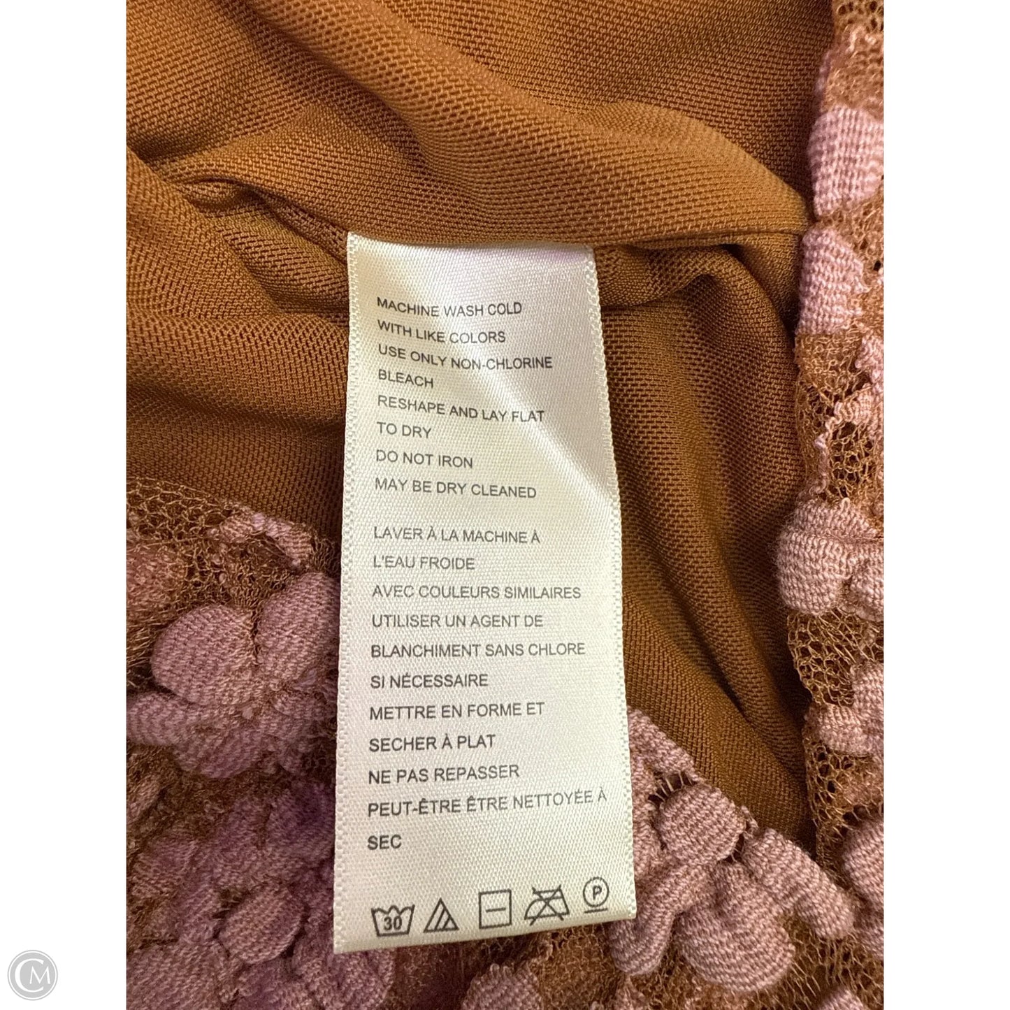 Dress Casual Maxi By Free People In Brown & Pink, Size: Xl