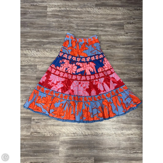 Skirt Maxi By Farm Rio In Multi-colored, Size: Xs