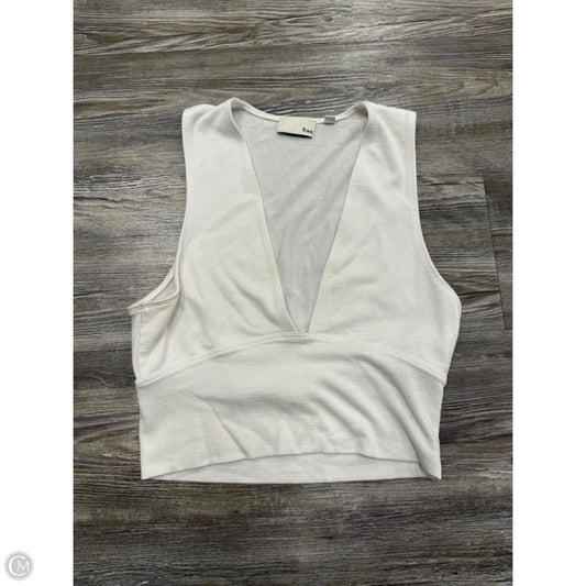 Top Sleeveless By Wilfred In White, Size: M