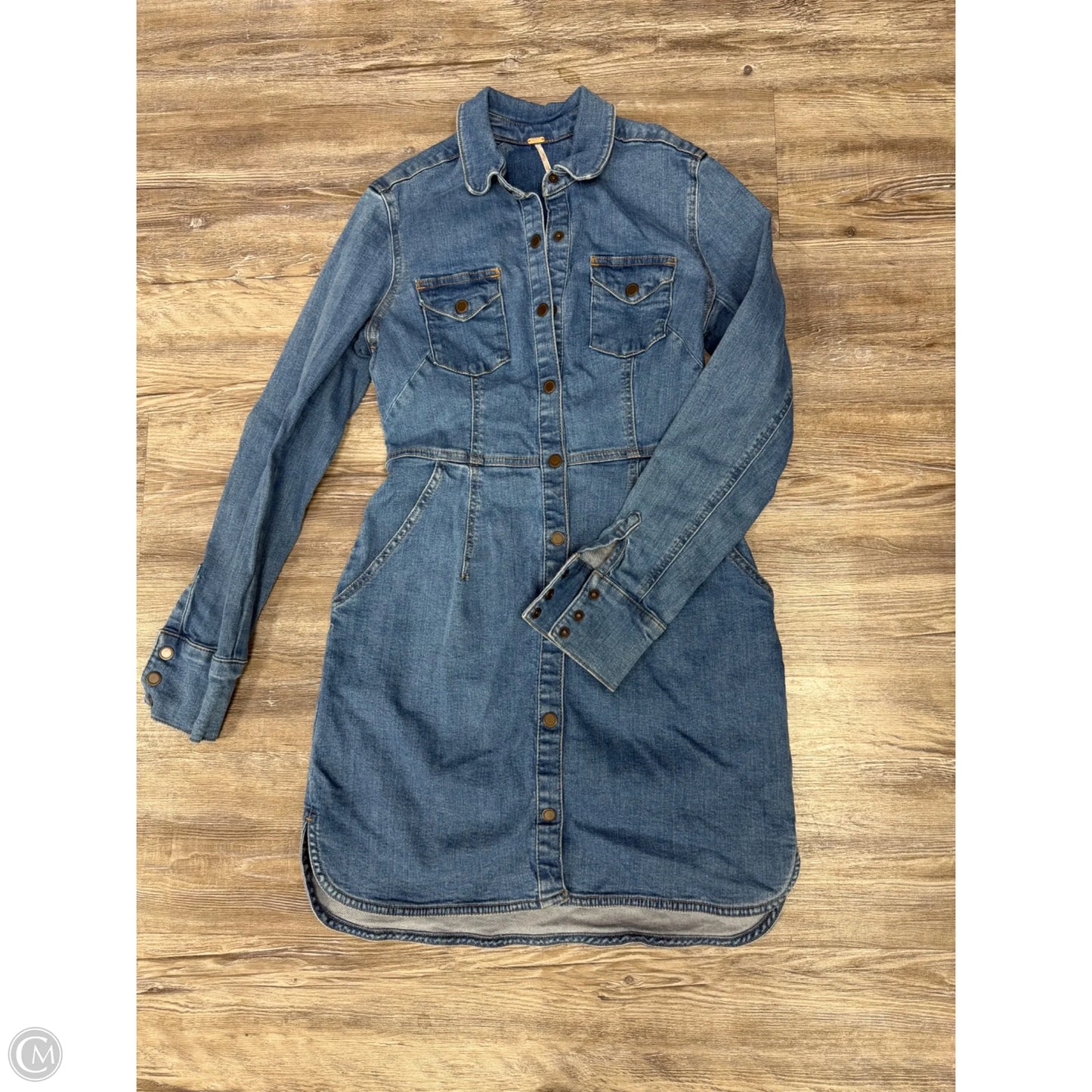 Dress Casual Short By Free People In Blue, Size: S