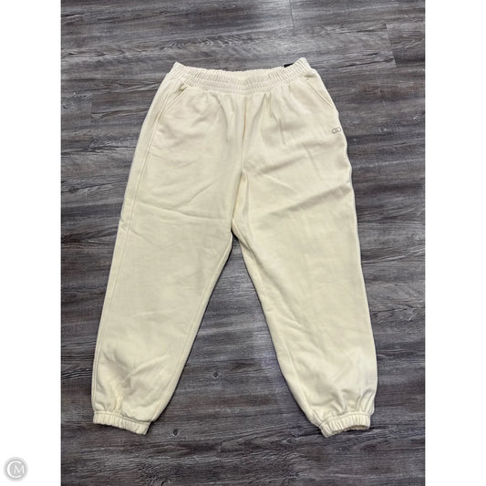 Athletic Pants By Calia In Cream, Size: Xl