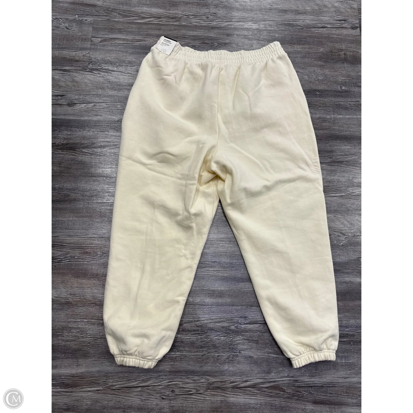 Athletic Pants By Calia In Cream, Size: Xl