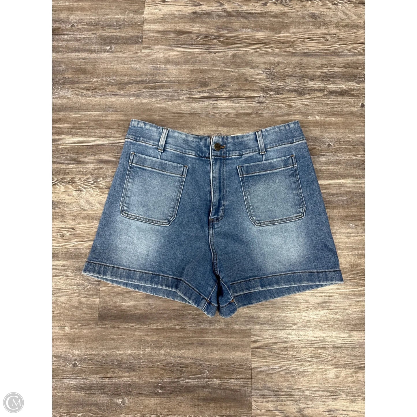 Shorts By Lc Lauren Conrad In Blue Denim, Size: 16