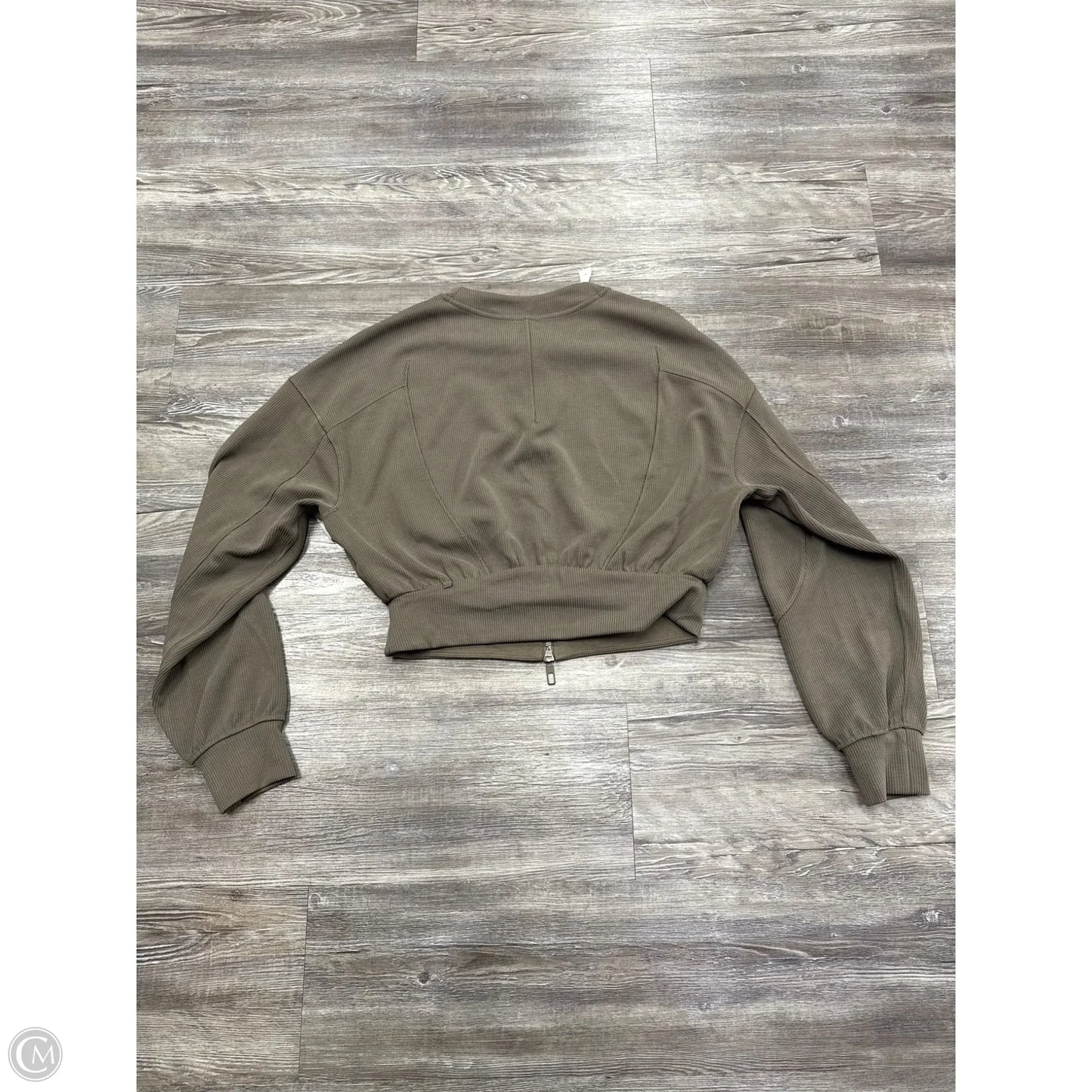 Athletic Jacket By Lululemon In Camouflage Print, Size: 8