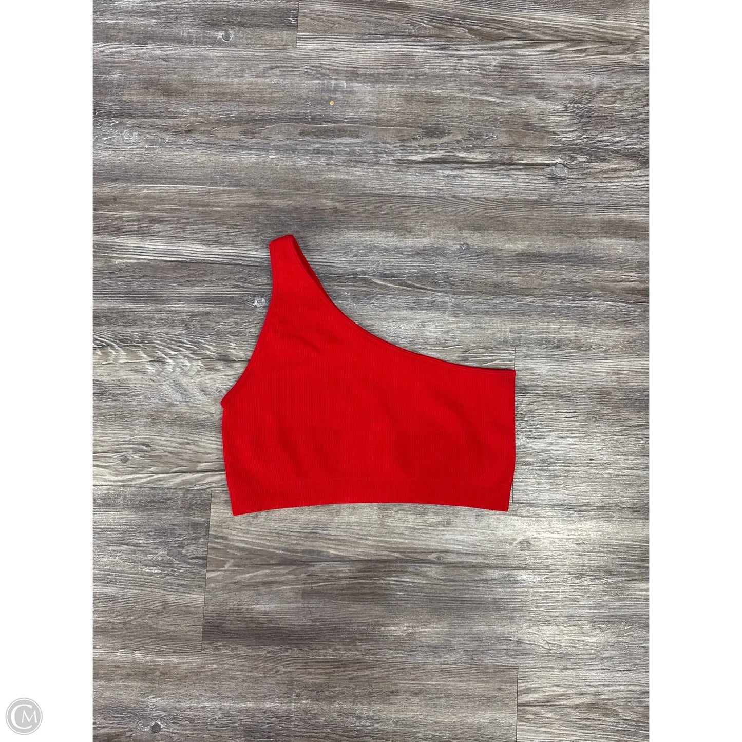 Athletic Tank Top By Set Active In Red, Size: L