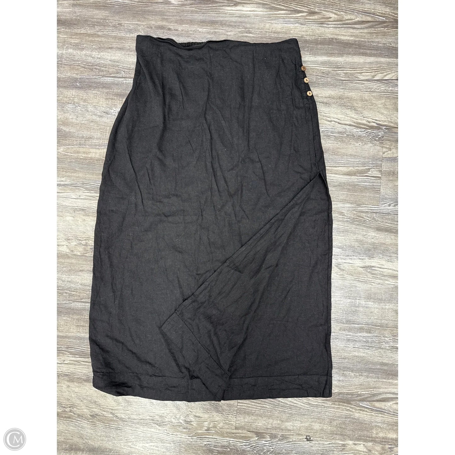 Skirt Maxi By Cmc In Black, Size: M
