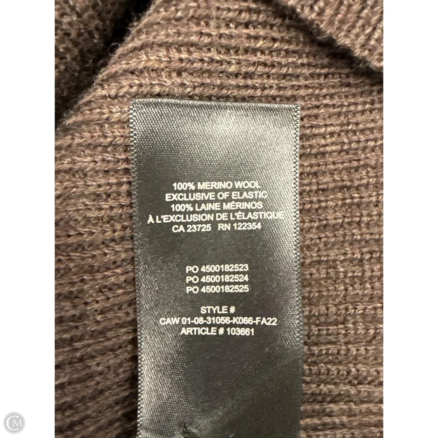 Dress Sweater By Babaton In Brown, Size: L